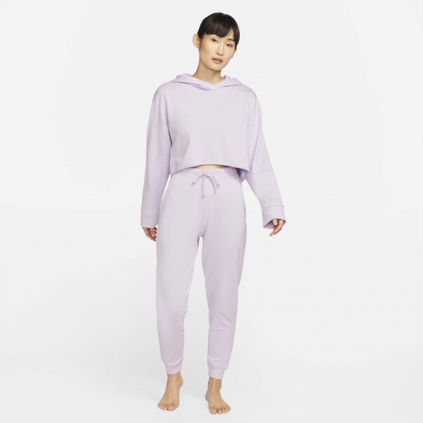 Джемпер Nike W NY LUXE FLC HOODIE DM6981-530 р. XL бузковий