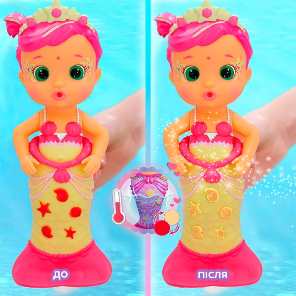 Лялька Bloopies з аксесуарами серії «Чарівний хвіст» Русалонька Луна 84384