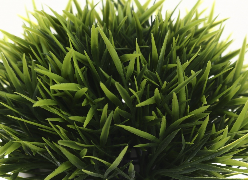 Рослина штучна Fleur 6х14 см зелена у білому горщику