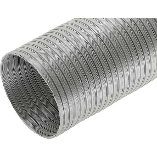Гофра 3 м эластичная 0,1 мм алю Ф130 мм Вентс 