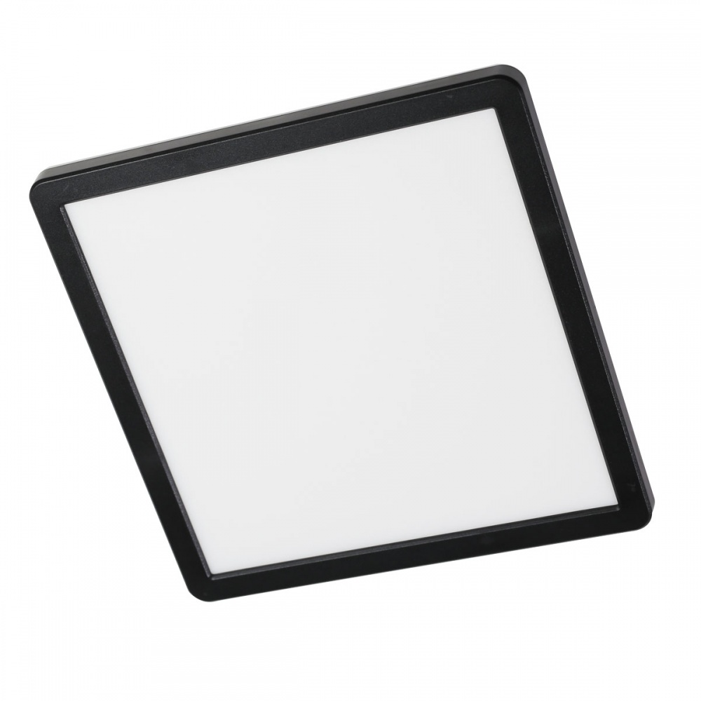 Світильник стельовий LIGHT SET LED SYNEVIR S 220 18 Вт чорний 4500 К