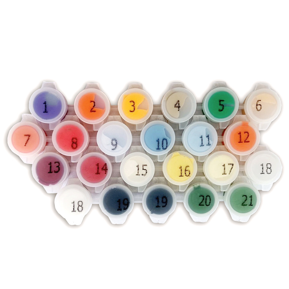 Набор для росписи на холсте Riviera Blanca Capy Love 25x25 см RB-1293