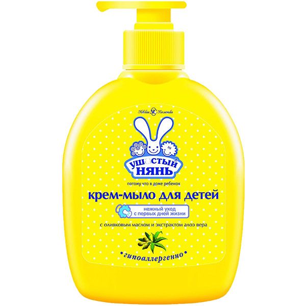 Крем-мило рідке Вухастий нянь з алое 300 мл