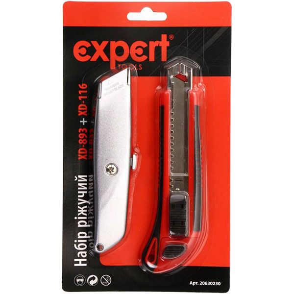 Набір ножів EXPERT tools  XD-893+XD-116