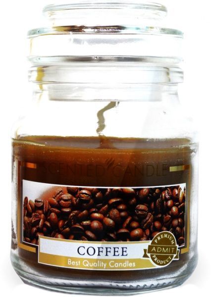 Свічка в банці з ароматом кави 9.5х8.5 см Admit