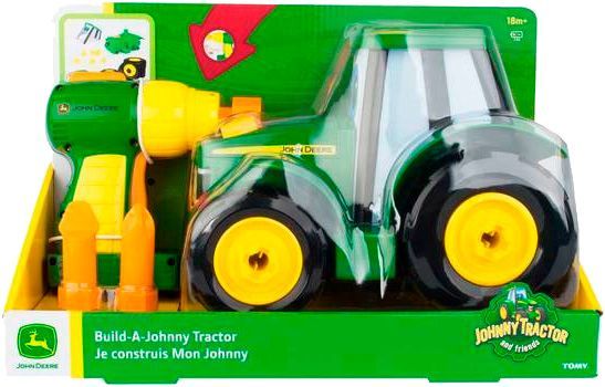 Трактор Tomy John Deere Збери свій трактор Джонні 46655 1:43