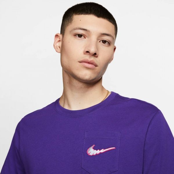 Футболка Nike M NK SB TEE PKT MINI TRUCKIN CD2099-547 M фіолетовий
