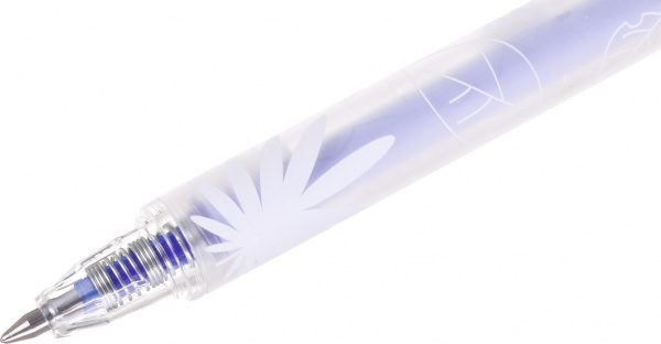 Ручка гелевая YES пиши-стирай Lazy boys автоматическая 0,5 мм синяя 