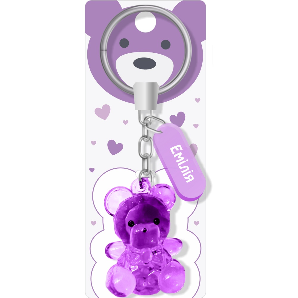 Брелок для ключей Be Happy Брелок мишка в ассортименте