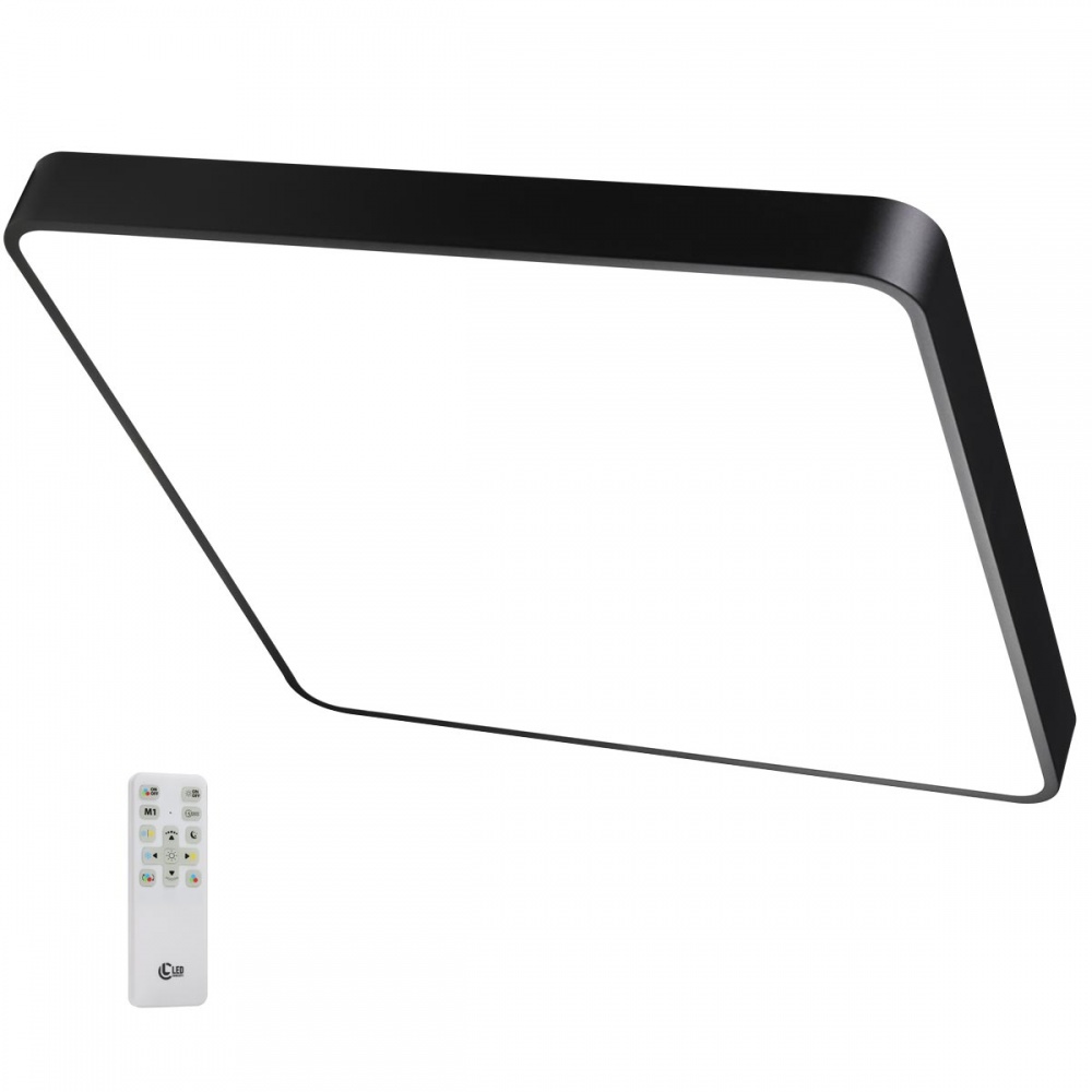 Світильник стельовий LED CONCEPT AVOCA LC S5055 93 Вт чорний 2800-6000 К