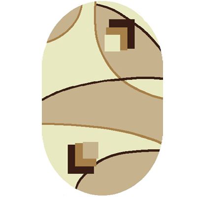 Ковер Карат Super Shaggy Paris 1022/11 1.6x2.3 м