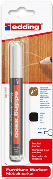 Маркер Edding для мебели Е-8900/001 черный 