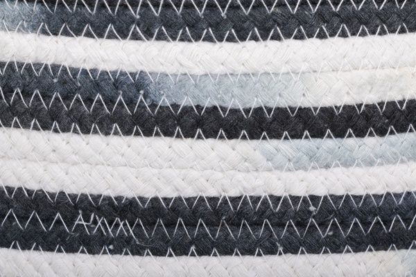 Кошик декоративний текстильний з ручками 25x23 см