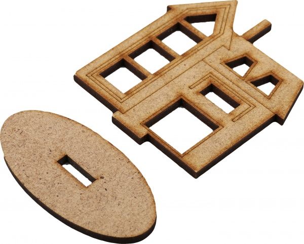 Заготовка домик SET011 WB 