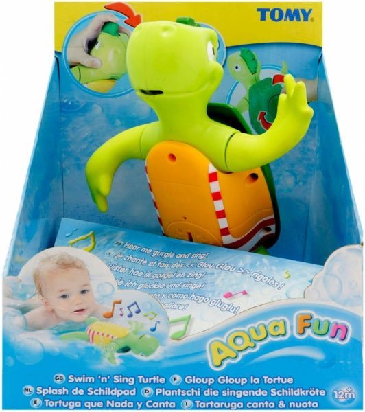 Іграшка розвивальна Tomy Черепашка співаюча 2712