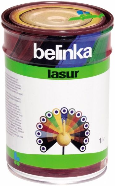 Краска-лазурь Belinka Lasur 13 сосна мат 1 л