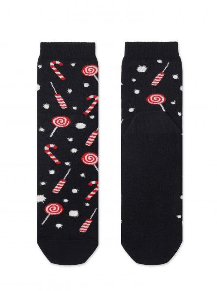 Носки женские Conte New Year 20С-34СП р. 23-25 черный с рисунком 1 пар