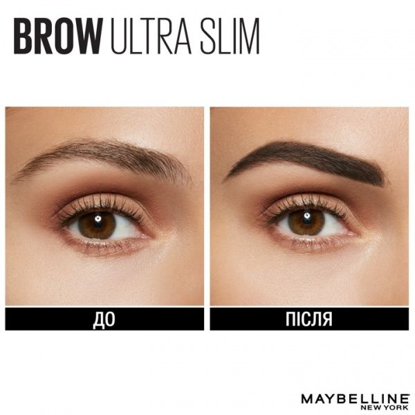 Карандаш для бровей Maybelline New York Brow Ultra Slim 07 Black 0,15 г