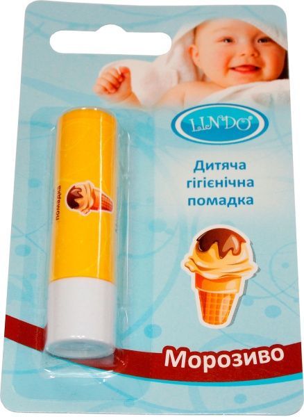 Помада гігієнічна Lindo Морозиво 4,5 г (4826721517735)