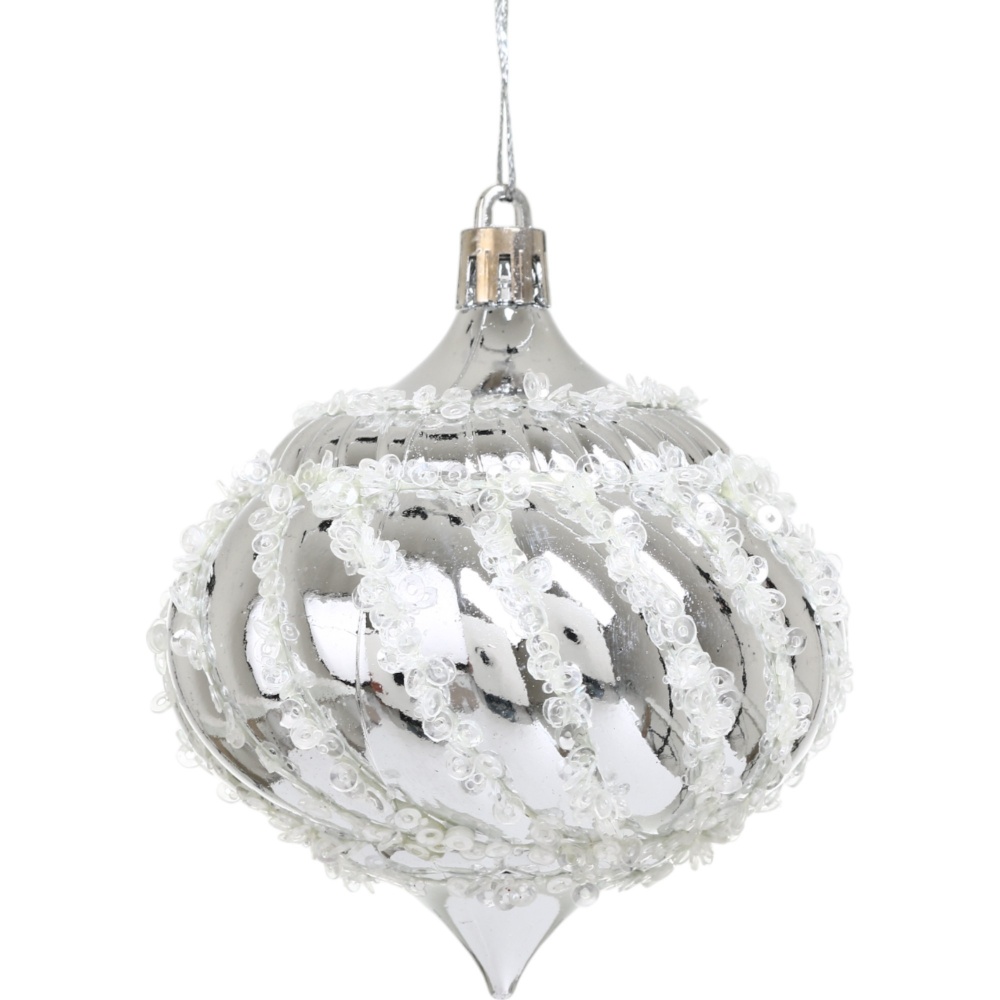 Набор елочных шаров 25-B-8cm d 80 мм 6 шт./уп.