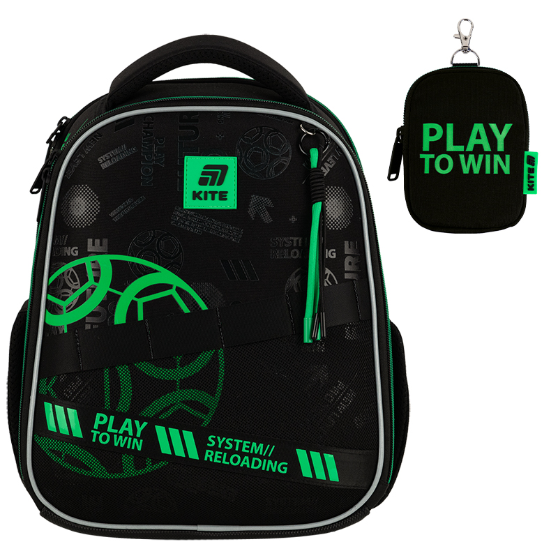 Рюкзак каркасный KITE Education Play&Win K25-555S-2