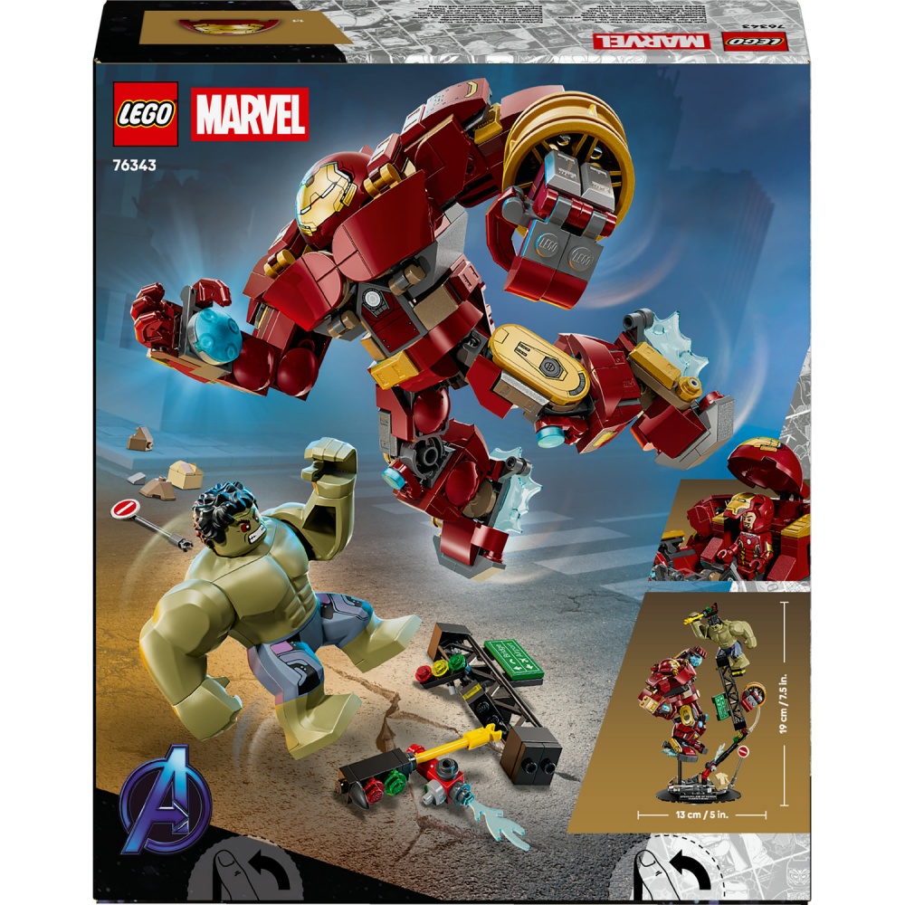 Конструктор LEGO Super Heroes Marvel Легендарное сражение: Халкбастер vs. Халк 76343