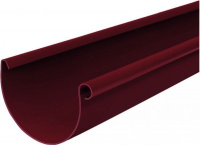 Ринва водостічна Bryza 125 мм 3 м червоний 