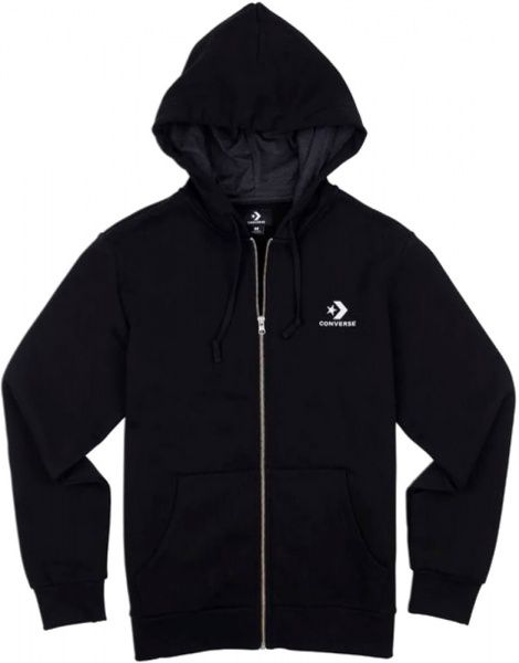 Джемпер Converse Star Chevron Emb FZ Hoodie FT 10008925-001 р. 2XL чорний