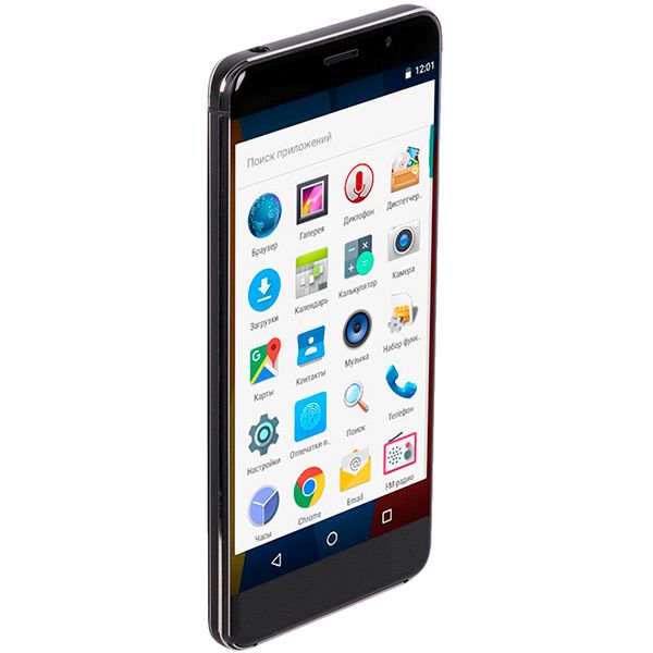 Смартфон Bravis S500 Diamond Dual Sim black