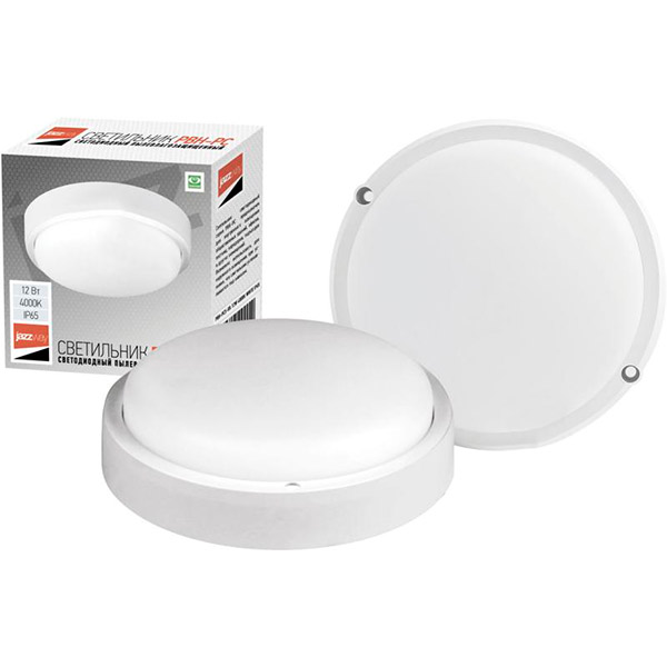 Светильник административный LED Jazzway PBH-PC5-RA 12 Вт IP65 белый 