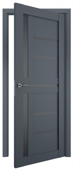 Дверное полотно №110 ПО 800 мм антрацит 