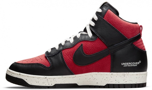 Кроссовки Nike DUNK HI 1985 / U DD9401-600 р.US 9,5 красно-черный