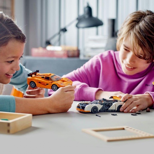 Конструктор LEGO Speed Champions McLaren Solus GT і McLaren F1 LM 76918