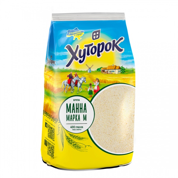Крупа манная ТМ Хуторок 400 г 