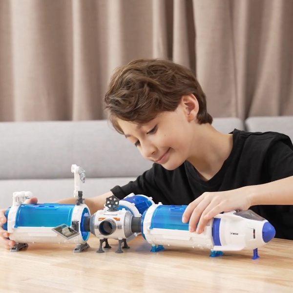 Игровой набор Astropod с фигуркой – Миссия «Построй космическую станцию» 80336