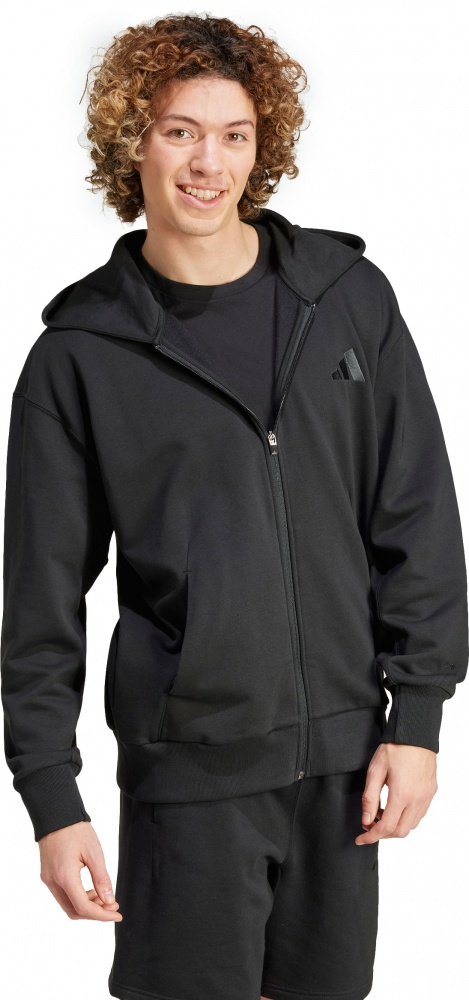 Джемпер Adidas M A SZN FL FZ IX1249 р.XL черный