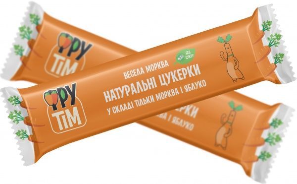 Конфета Фрутім натуральная яблочно-морковная 20 г