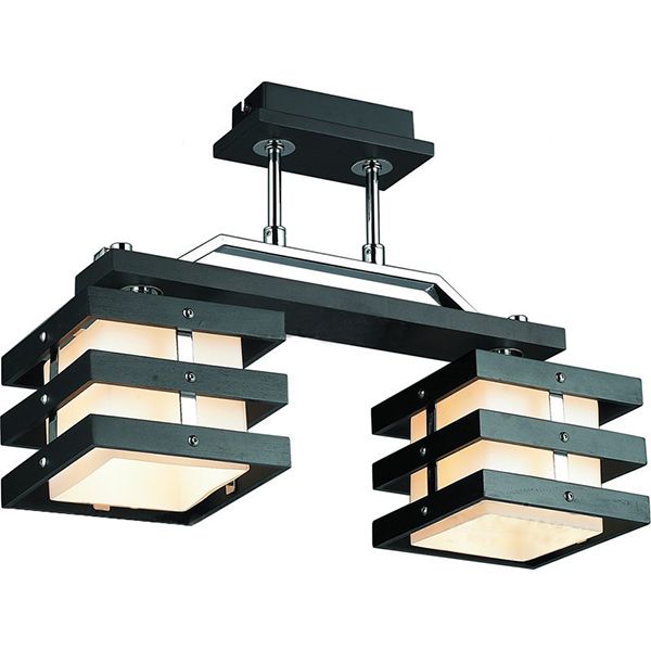 Люстра Altalusse INL-9215C-02 хром/венге