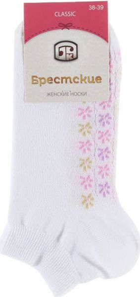 Шкарпетки БЧК CLASSIC 019 р. 25 білий 