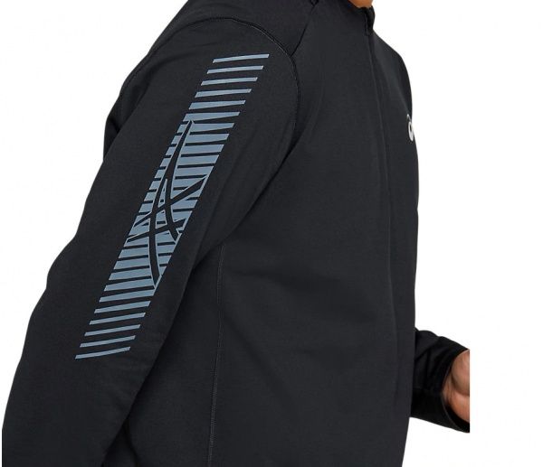 Джемпер Asics ICON LS 1/2 WINTER ZIP 2011B054-001 р. S черный