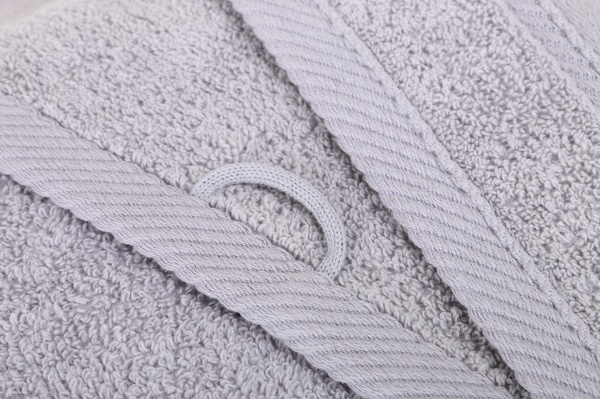 Рушник махровий МХ Б593 45x80 см сірий Yanatex 