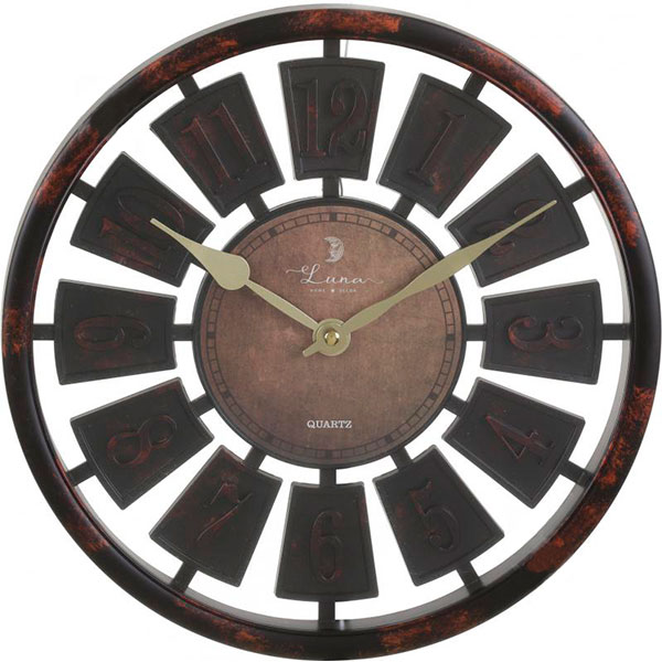 Часы настенные Skeleton