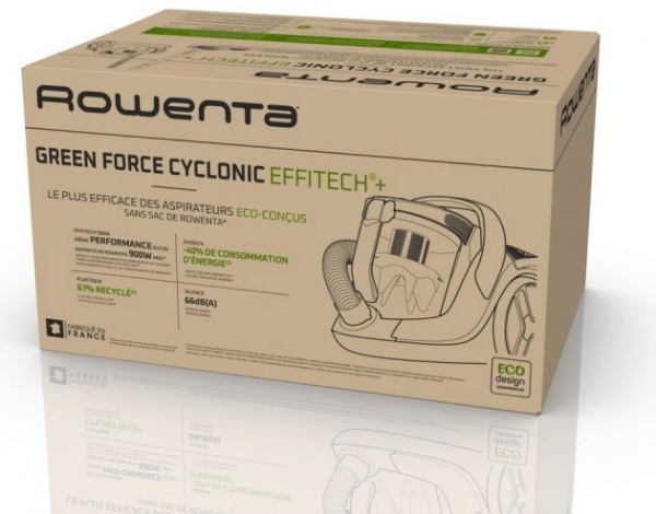 Пылесос Rowenta Green Force Cyclonic RO7C89EA black 