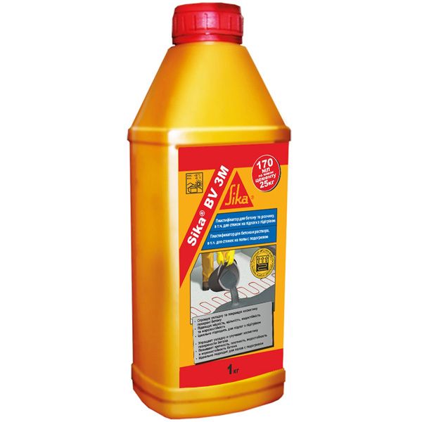 Пластифікатор Sika Sikament BV3 M 1 л