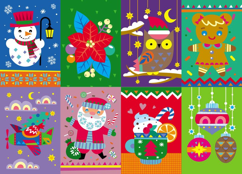 Адвент-календар АРТ Святкові прикраси