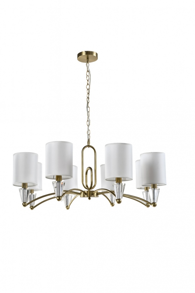 Люстра стельова Sensio Barletta 8xE14 золото PR-PL321173-8