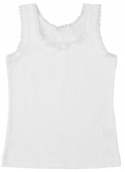 Майка Bibo для девочки 34073 р.80 белый 