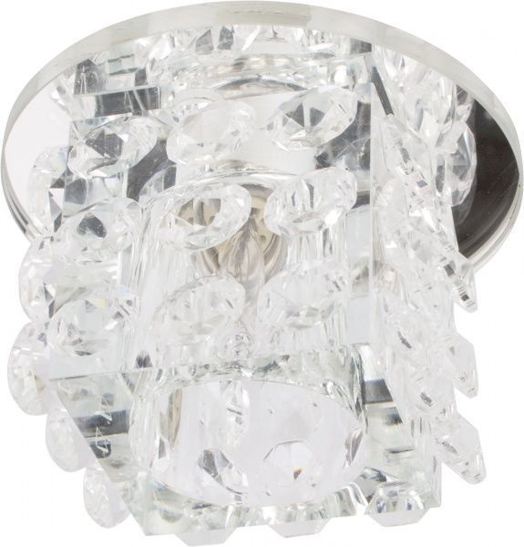 Светильник точечный LightMaster с RGB-подсветкой 35 Вт G9 прозрачный CL1058 