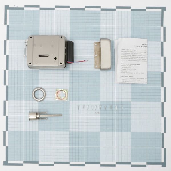 Электромеханический замок  Atis из нержавеющей стали Lock SS