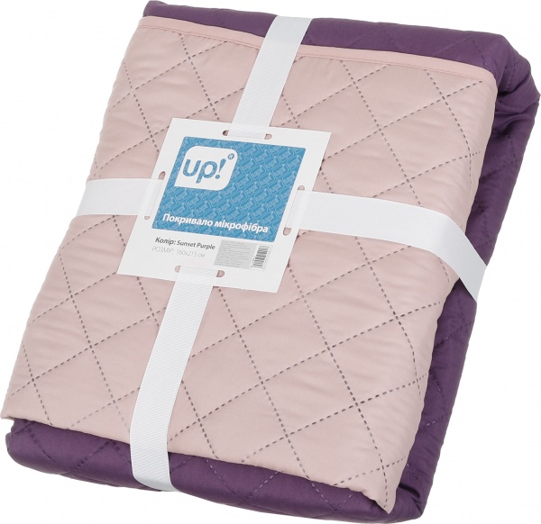 Покрывало Sunset Purple 160x215 см UP! (Underprice) фиолетовый/розовый 